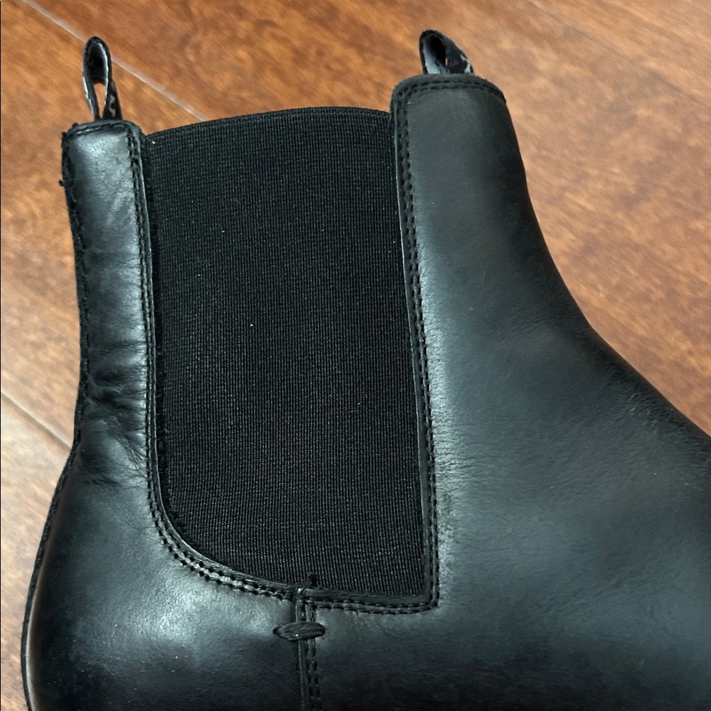 All Saints “Eli” Black Leather Chelsea Boots, Perfect Shoe Work to Play, Size 40 - Picture 9 of 16